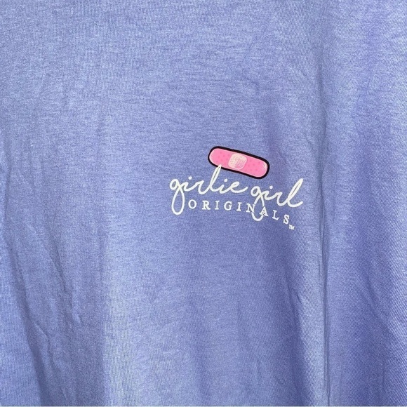 Girlie Girls Purple Healthcare Hero Tee - Picture 3 of 5